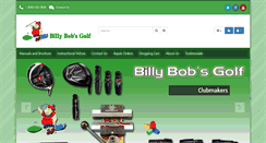 Desktop Screenshot of billybobsgolf.com